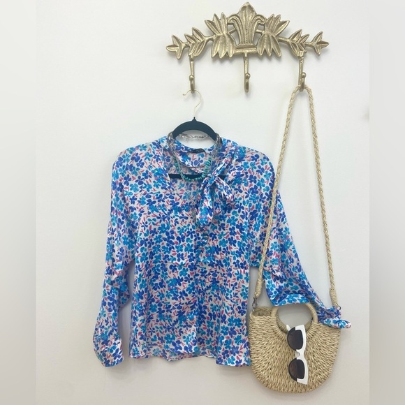 🆕tags ZARA Shabby chic blouse Xs - Picture 4 of 9
